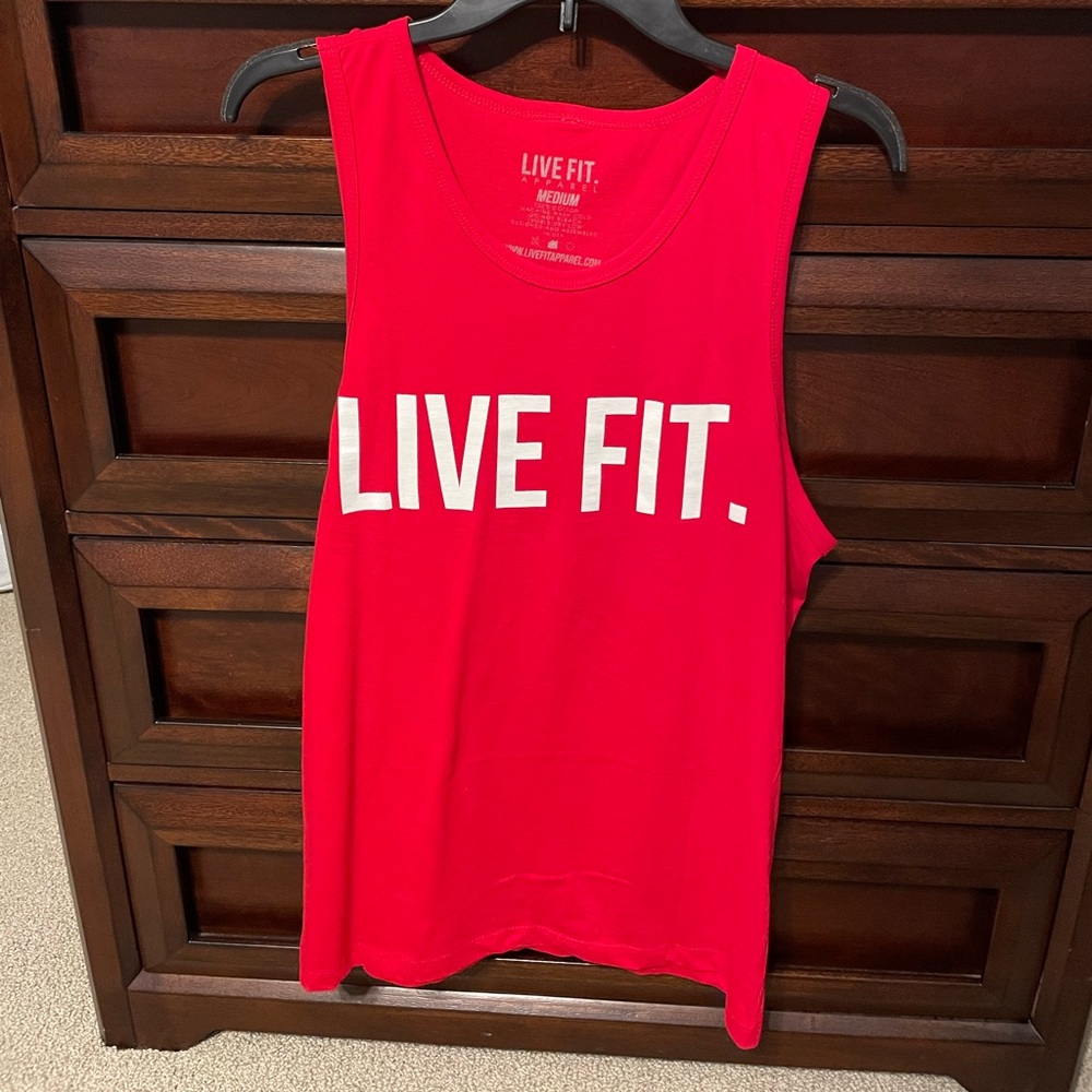 Men’s Live Fit Tank Top Size- Medium